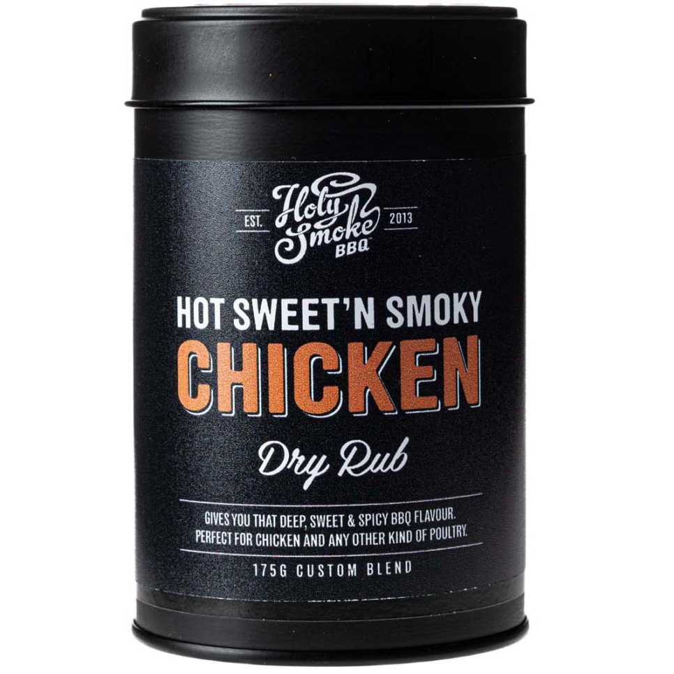 Pittige Kip, Kruidenmix, 175g - Holy Smoke BBQ in de groep Koken / Specerijen & Smaakstoffen / Kruiden bij The Kitchen Lab (1282-28167)