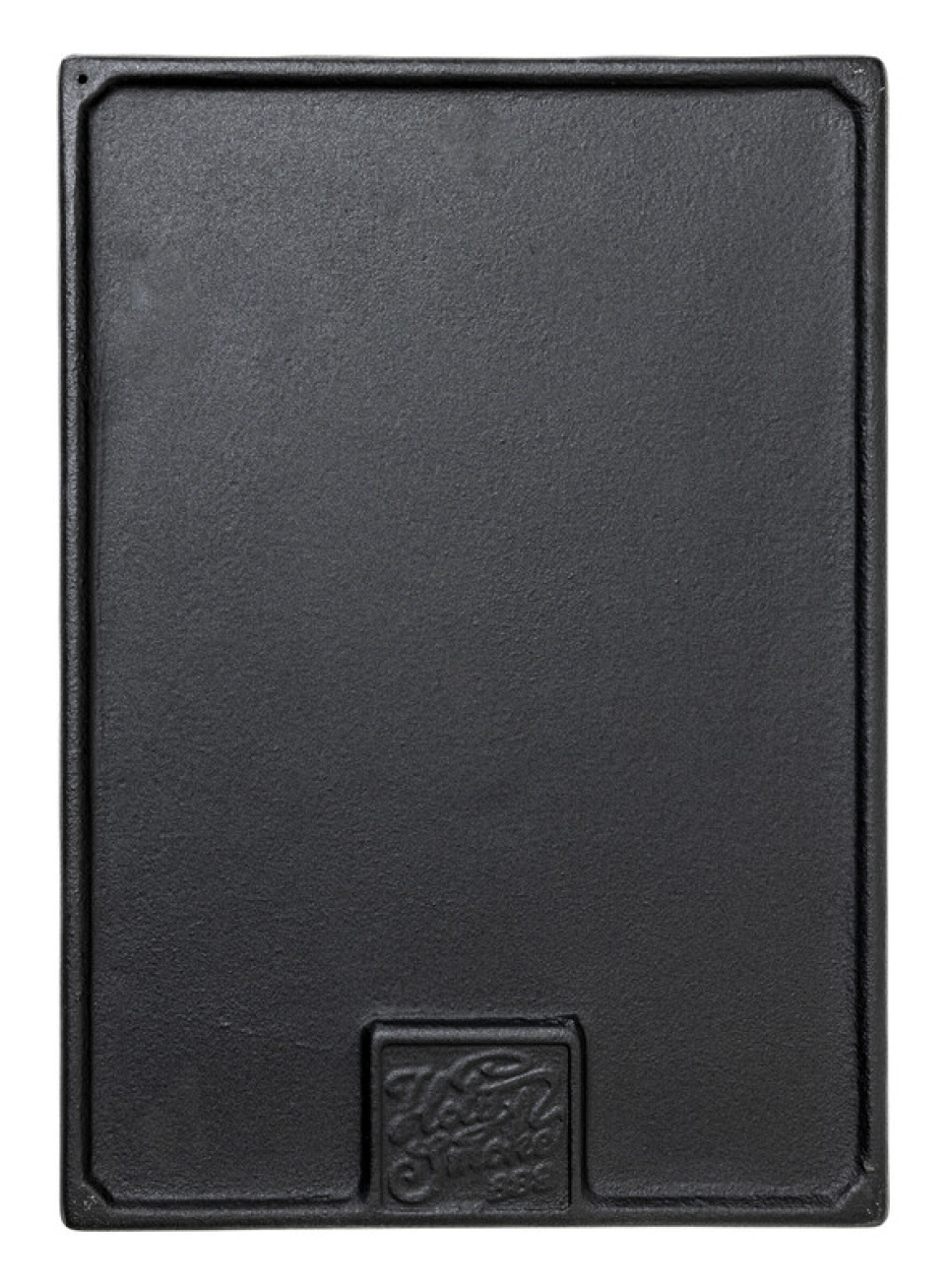 Geëmailleerde gietijzeren omkeerbare bakplaat/grill, 41 x 29 cm - Holy Smoke BBQ Geëmailleerde gietijzeren omkeerbare bakplaat/grill, 41 x 29 cm - Holy Smoke BBQ