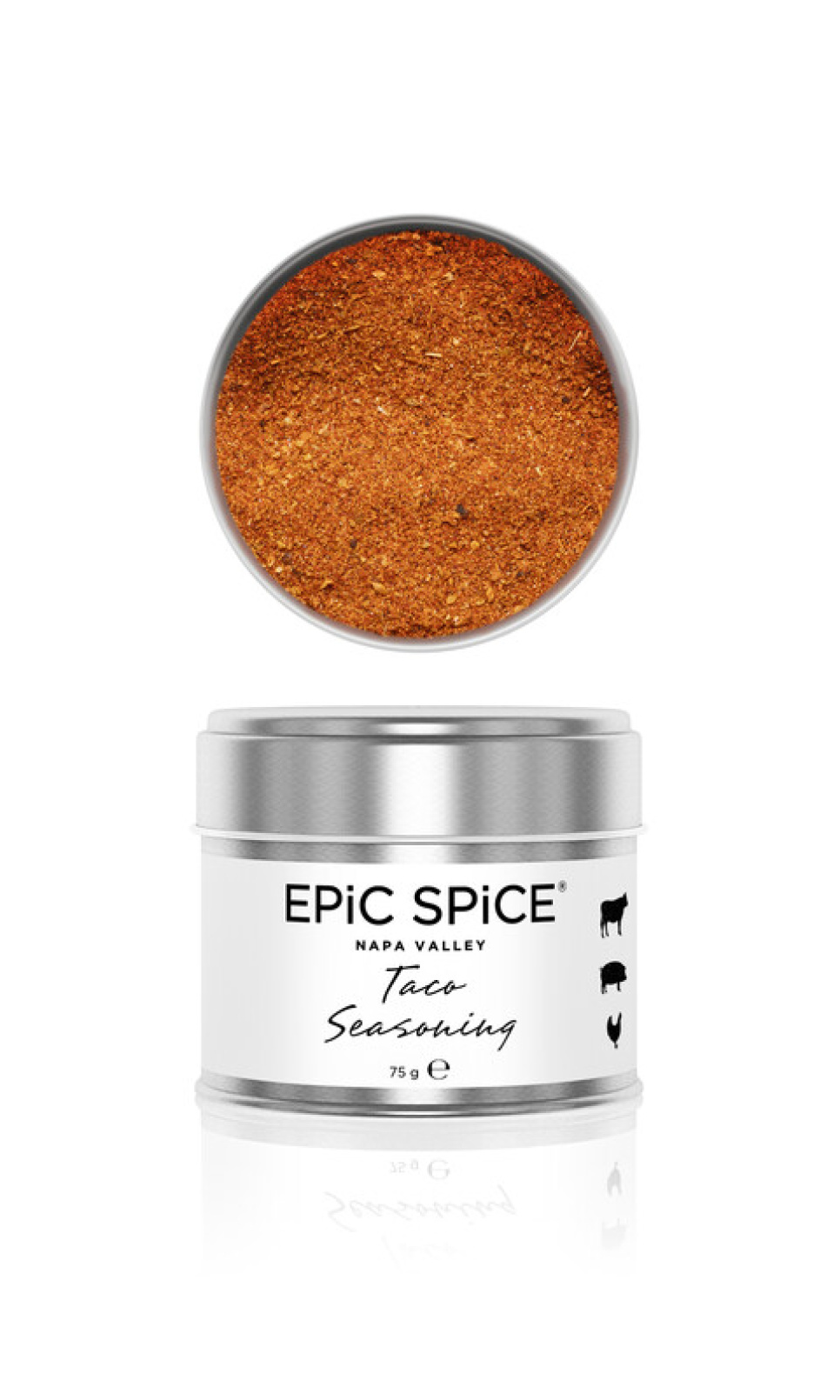 Taco Seasoning, kruidenmix, 75g - Epic Spice in de groep Koken / Specerijen & Smaakstoffen / Kruiden bij The Kitchen Lab (1282-28177)