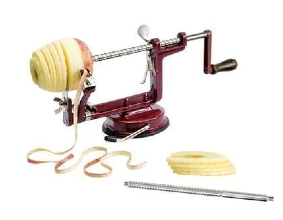 Appelspiralisator met zuignap in de groep Koken / Raspen, Spiraliseren & Snijden / Plantaardige spinner bij The Kitchen Lab (1284-13778)