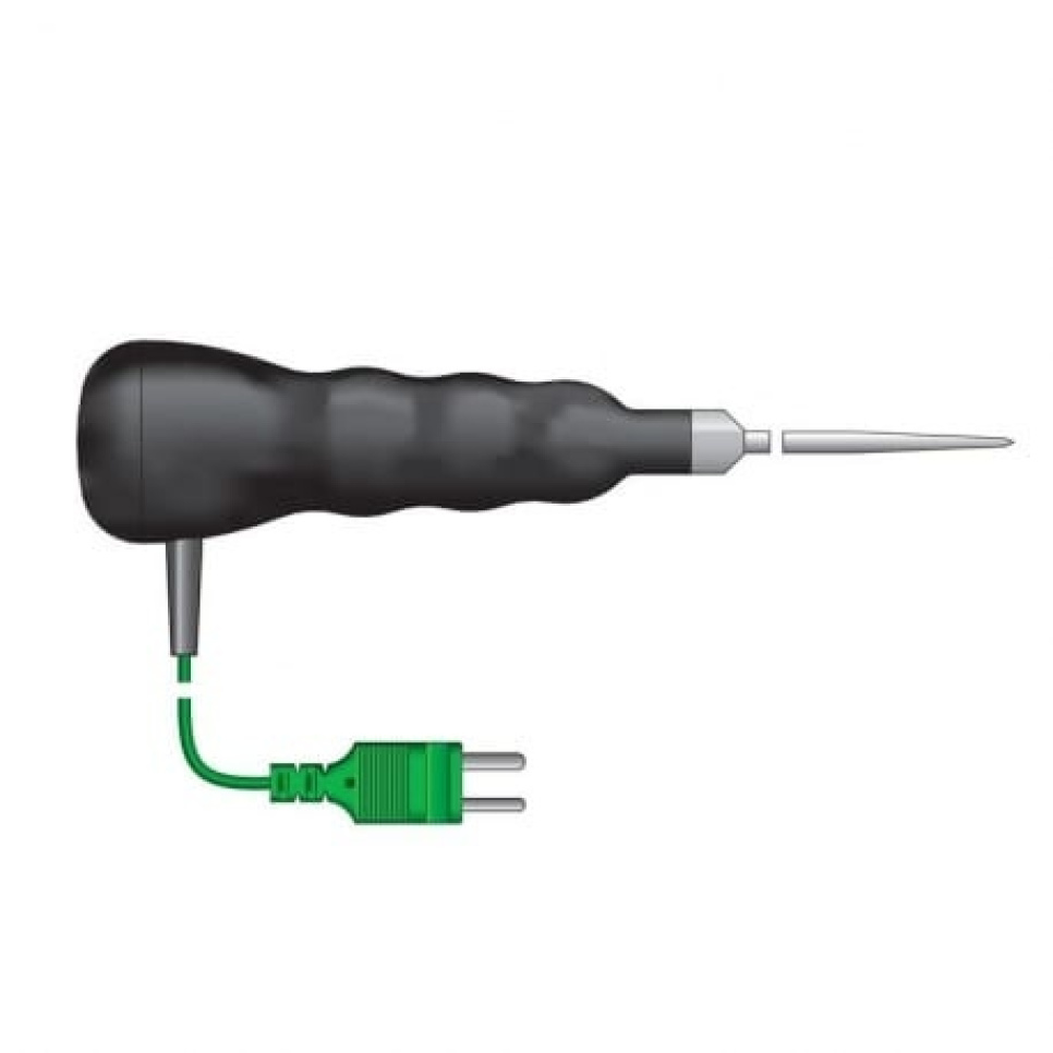 Insteeksensor met handgreep, type K, 130 mm - ETI in de groep Koken / Meters & Metingen / Keukenthermometers / Insteekthermometers bij The Kitchen Lab (1284-22166)