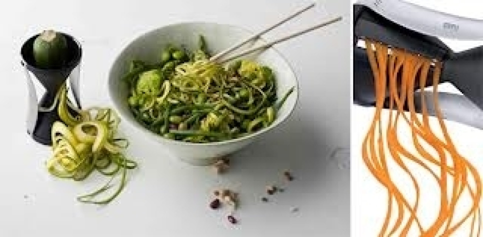 Spirelli, plantaardige spiraalsnijder - Gefu Spirelli, plantaardige spiraalsnijder - Gefu