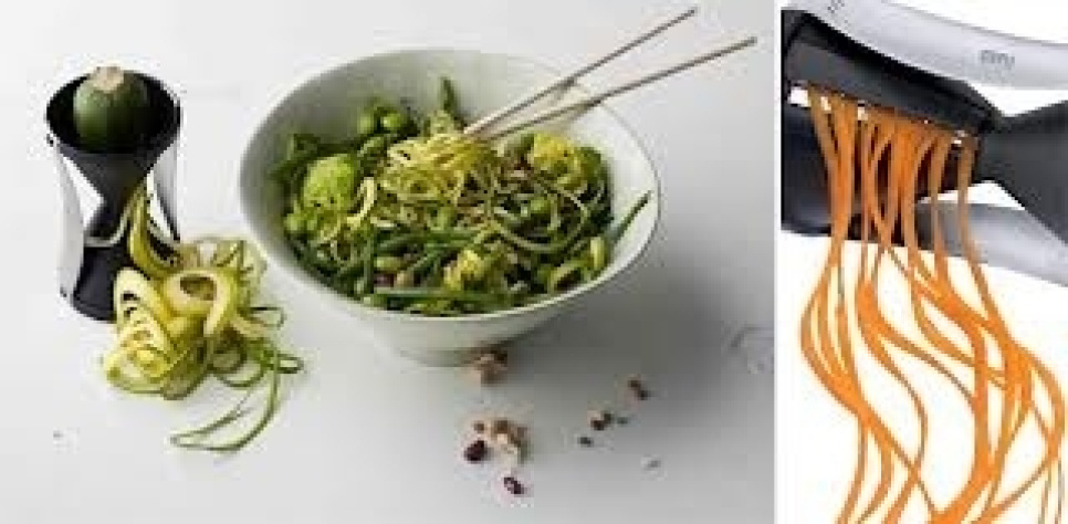 Spirelli, plantaardige spiraalsnijder - Gefu Spirelli, plantaardige spiraalsnijder - Gefu