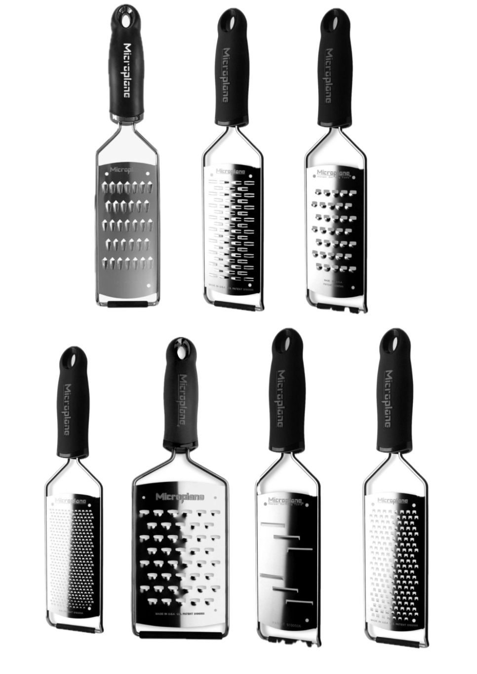 Grater, Gourmet, 3-pack - Microplane in de groep Koken / Raspen, Spiraliseren & Snijden / Raspen bij The Kitchen Lab (1316-33354)
