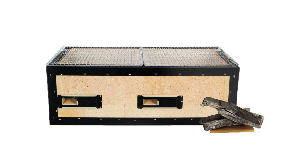 Konro Professional Large + Kishu-Binchōtan in de groep Barbecues, Fornuizen & Ovens / Barbecueën / Houtskoolbarbecues bij The Kitchen Lab (1317-31873)