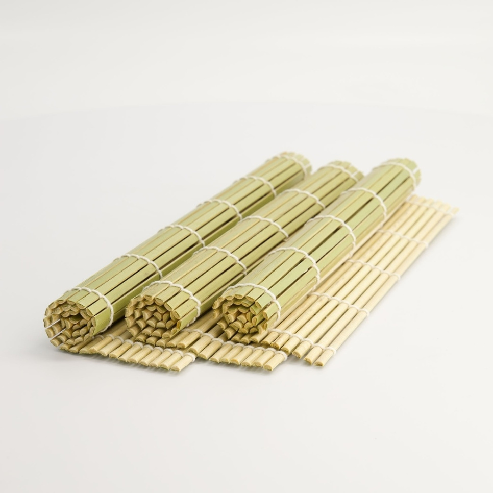 Bamboe sushimatje, 24 x 21 cm