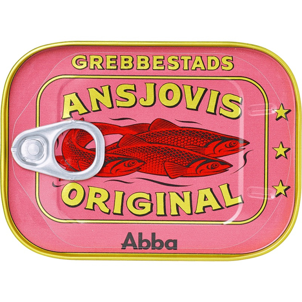 Grebbestads Ansjovis Original, 125 g in de groep Koken / Koloniaal bij The Kitchen Lab (1317-33406)