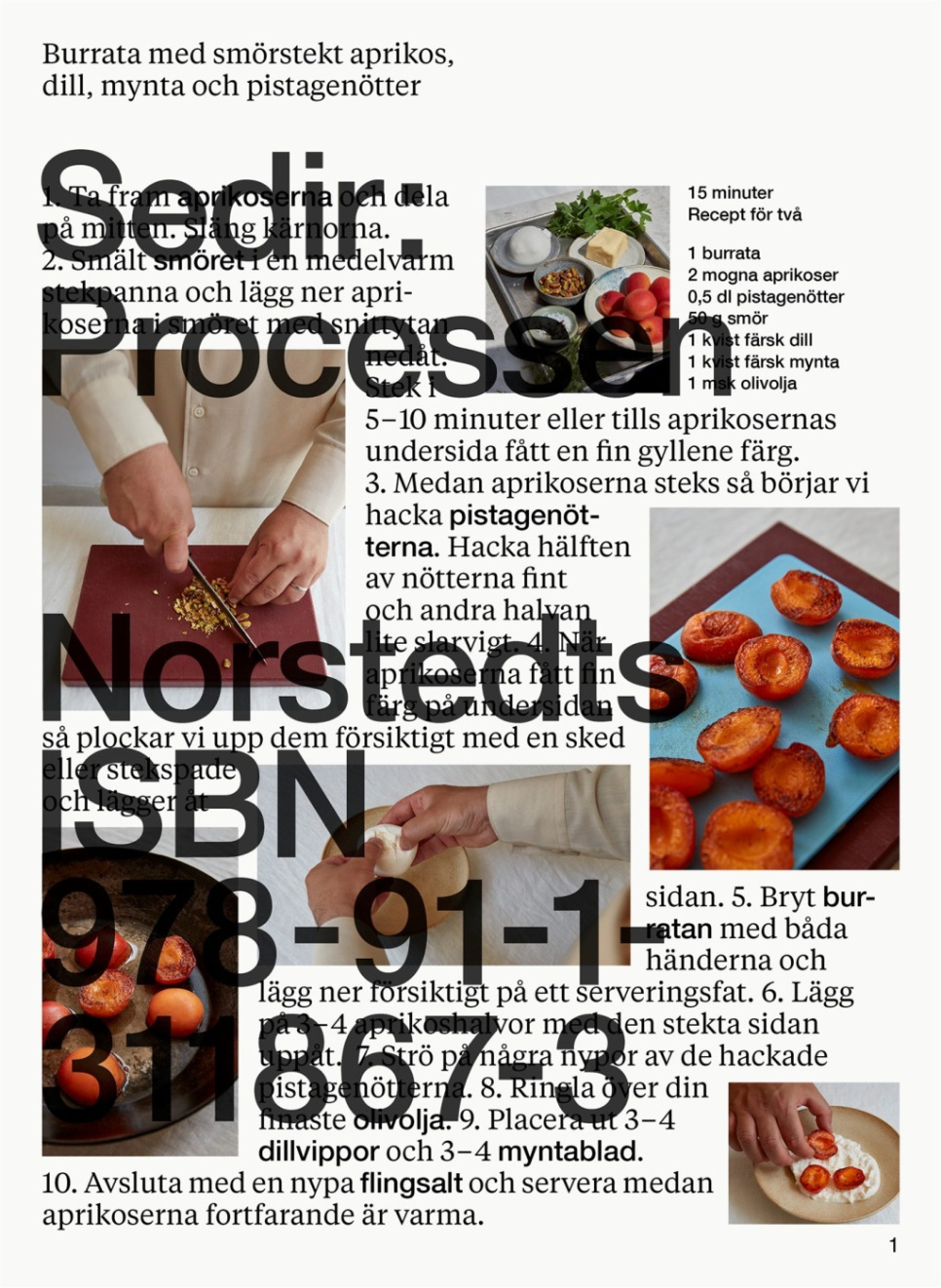 Sedir: The process of Sedir Ajeenah in de groep Koken / Kookboeken / Celebrity chefs & TV programma\'s bij The Kitchen Lab (1355-25830)