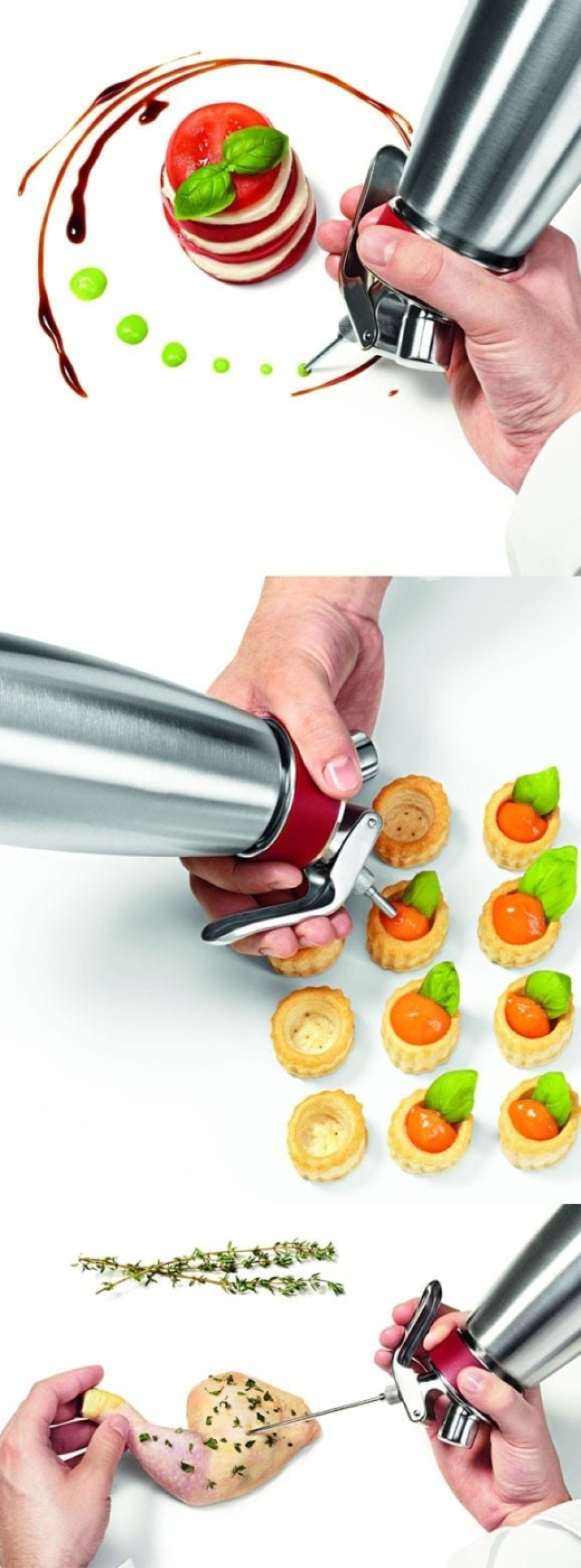 Onderdelenset voor Gourmet / Thermo garde - iSi Onderdelenset voor Gourmet / Thermo garde - iSi