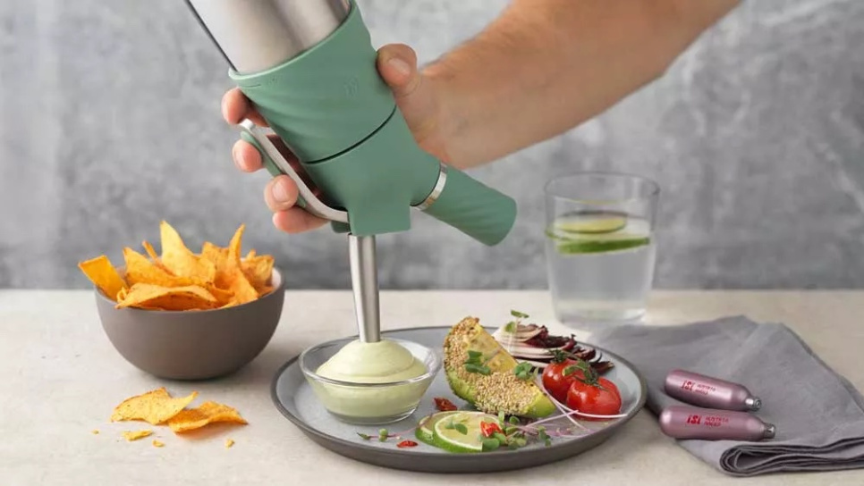 Cream siphon, Creative Whip Premium, 0,5L, Wave Green - iSi Cream siphon, Creative Whip Premium, 0,5L, Wave Green - iSi