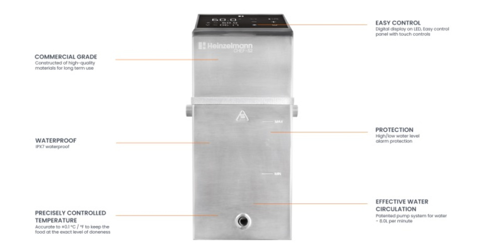 Chef-S2, Cirkulator - Heinzelmann Chef-S2, Cirkulator - Heinzelmann