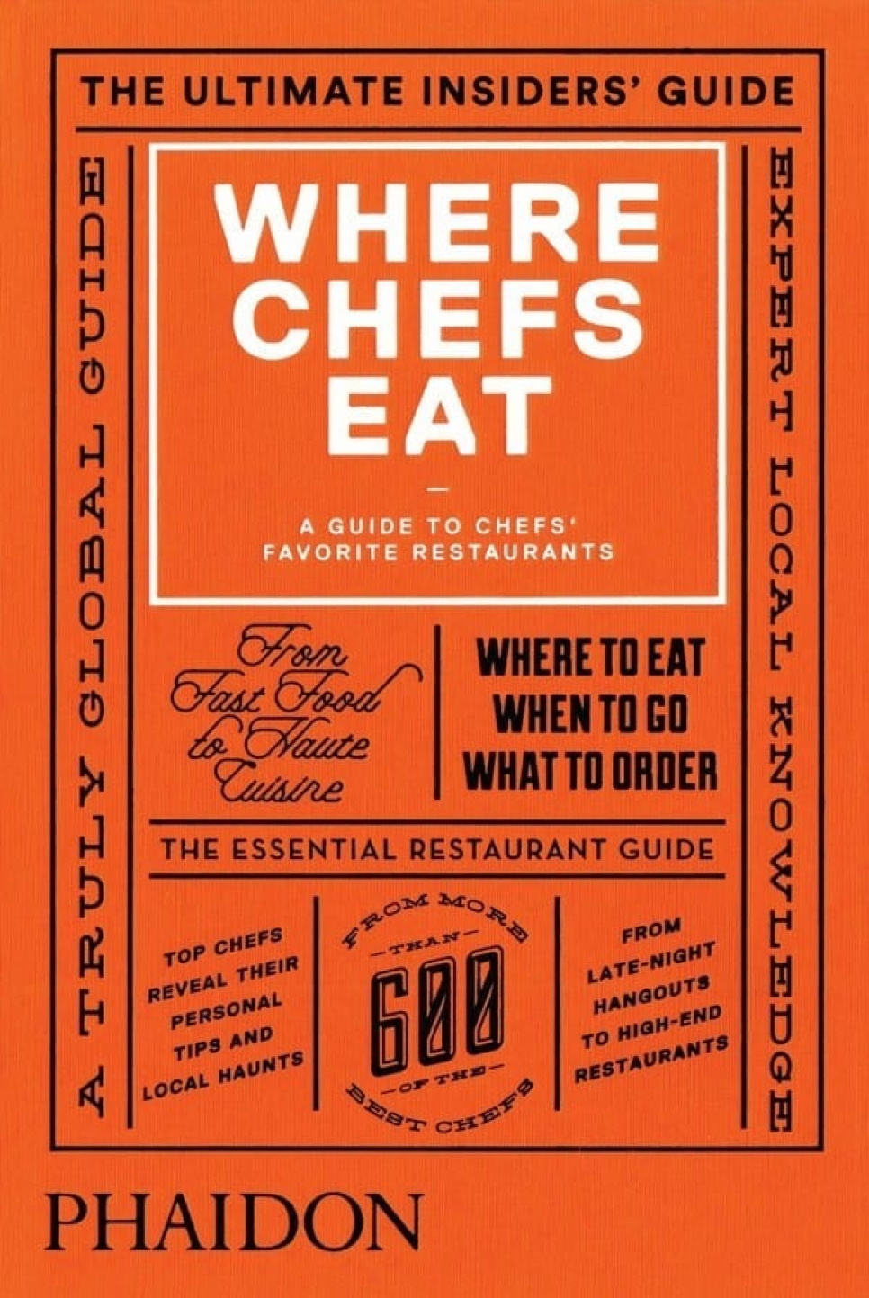 Where Chefs Eat, A Guide to Chefs Favorite Restaurants in de groep Koken / Kookboeken / Overige kookboeken bij The Kitchen Lab (1399-14478)