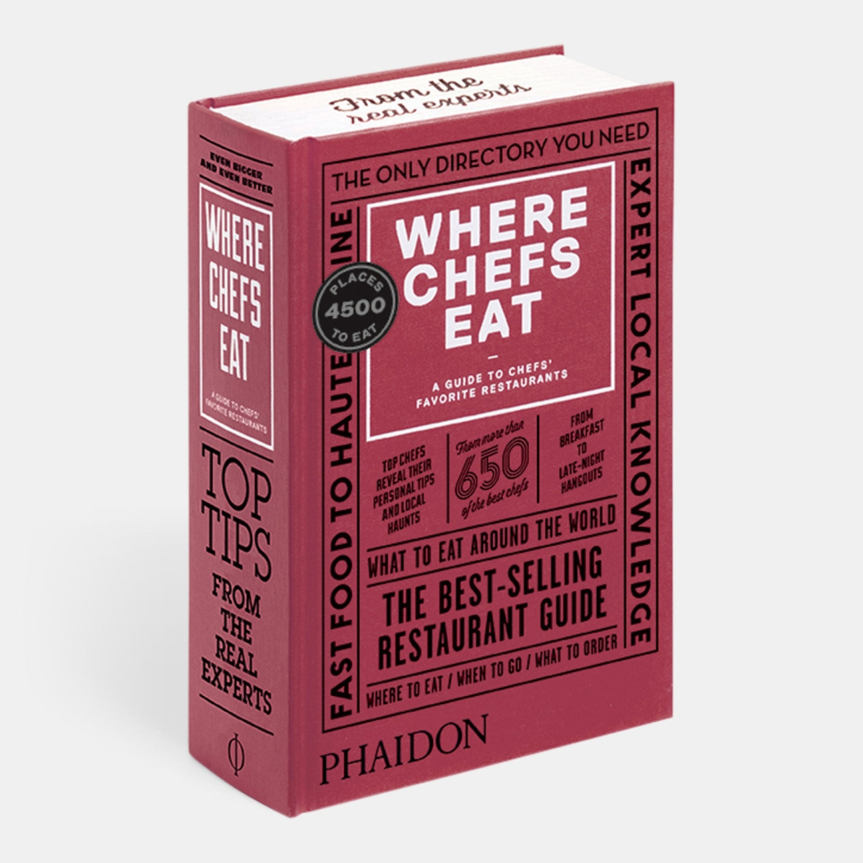 Where Chefs Eat, A Guide to Chefs Favourite Restaurants in de groep Koken / Kookboeken / Culinaire literatuur / Gidsen bij The Kitchen Lab (1399-14478)