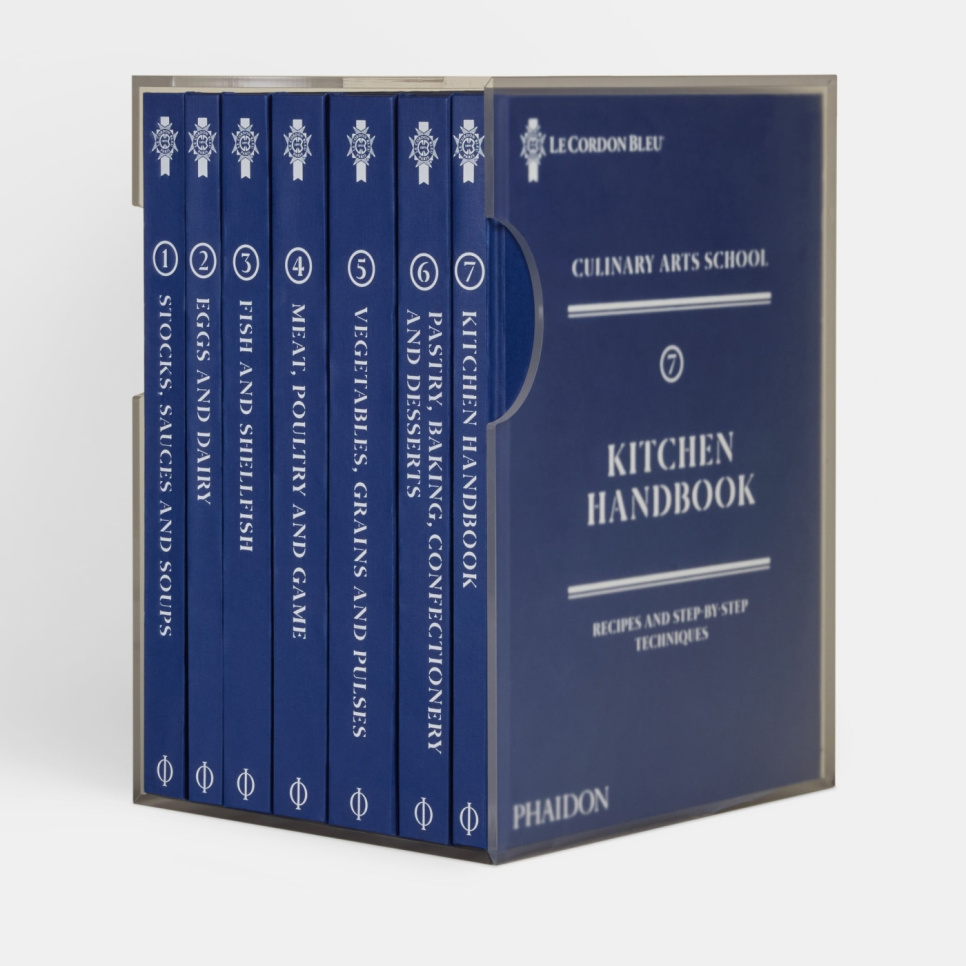 Le Cordon Bleu Culinary Arts School: Volumes 1-7 in de groep Koken / Kookboeken / Keukens & Culturen / Frankrijk bij The Kitchen Lab (1399-36355)