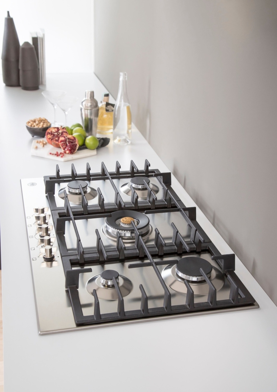 Kookplaat op gas Modern, 90 cm, Roestvrij staal - Bertazzoni Kookplaat op gas Modern, 90 cm, Roestvrij staal - Bertazzoni