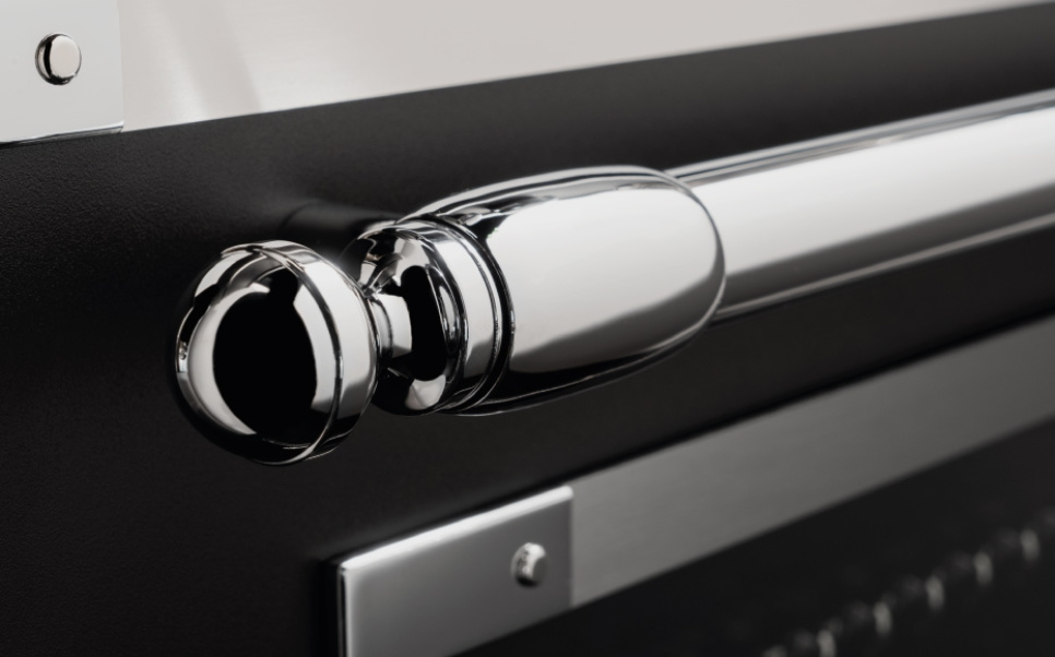 Inductiekookplaat Heritage, 100 cm, 5 zones, Drievoudige oven, Mat zwart - Bertazzoni Inductiekookplaat Heritage, 100 cm, 5 zones, Drievoudige oven, Mat zwart - Bertazzoni