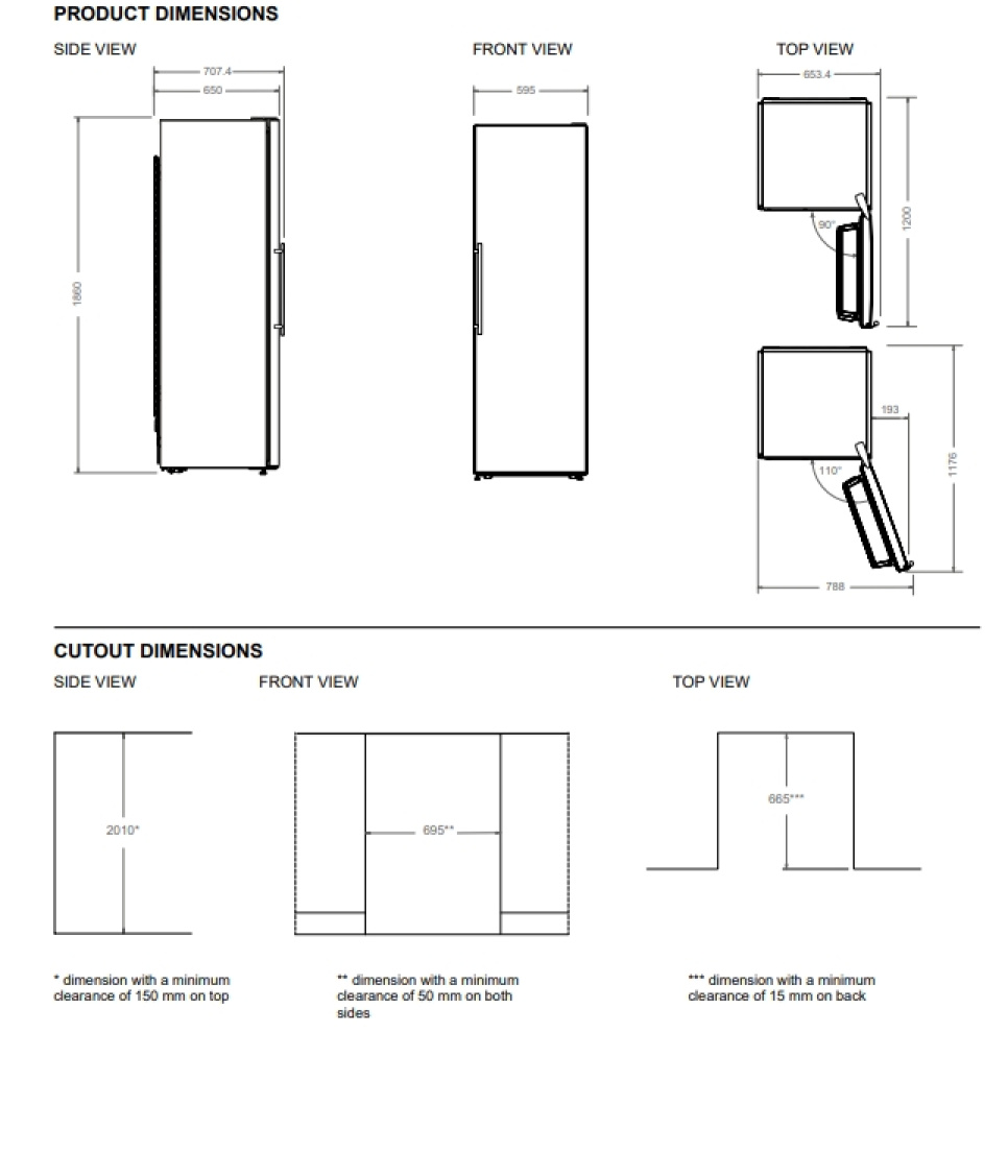 Koelkast Professional, vrijstaand, 186 cm, Roestvrij staal - Bertazzoni Koelkast Professional, vrijstaand, 186 cm, Roestvrij staal - Bertazzoni