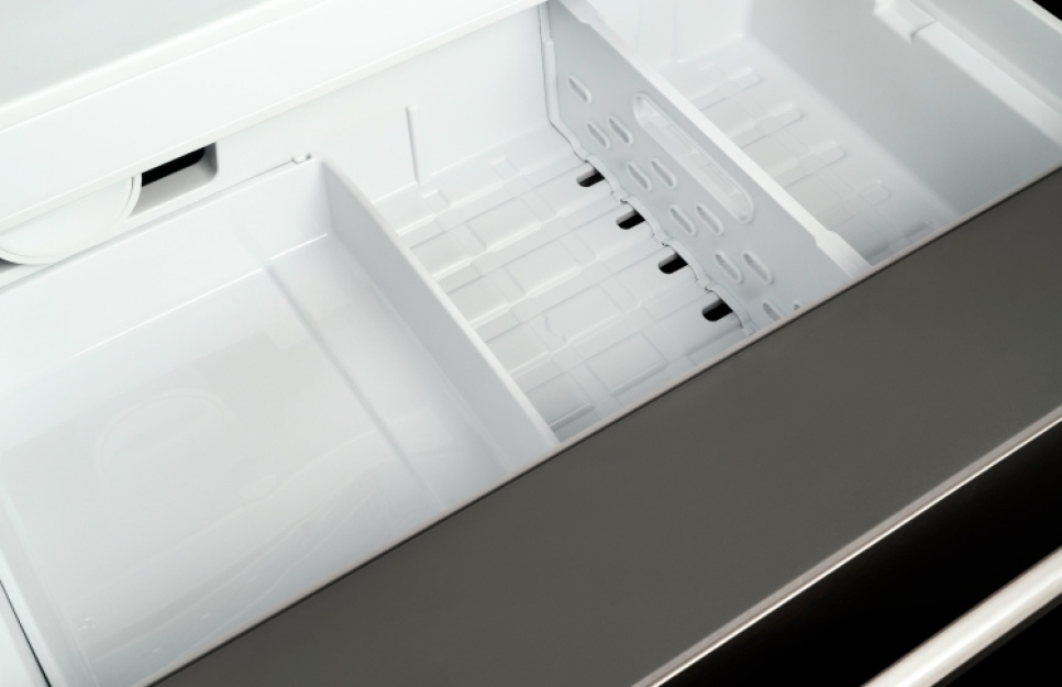 Side-by-side koelkast/vriezer Professional, met ijsblokjesmachine, Roestvrij staal - Bertazzoni Side-by-side koelkast/vriezer Professional, met ijsblokjesmachine, Roestvrij staal - Bertazzoni