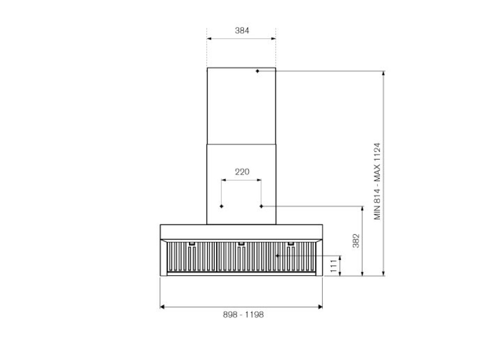 Ventilator Professional PRO, wandmontage 90 cm, Roestvrij staal - Bertazzoni Ventilator Professional PRO, wandmontage 90 cm, Roestvrij staal - Bertazzoni