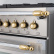 Heritage decoratieset, kookplaat+ventilator, goud (glanzend) - Bertazzoni Heritage decoratieset, kookplaat+ventilator, goud (glanzend) - Bertazzoni