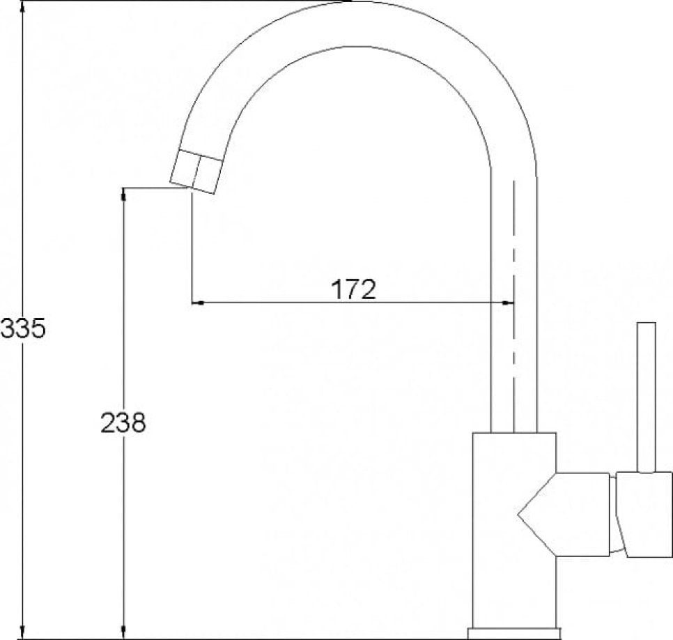Wastafelkraan 5523 Wastafelkraan 5523