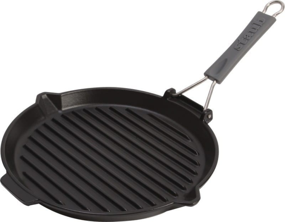 Gietijzeren Grillpan, 27 cm - Staub in de groep Koken / Koekenpan / Grill pannen bij The Kitchen Lab (1418-12931)