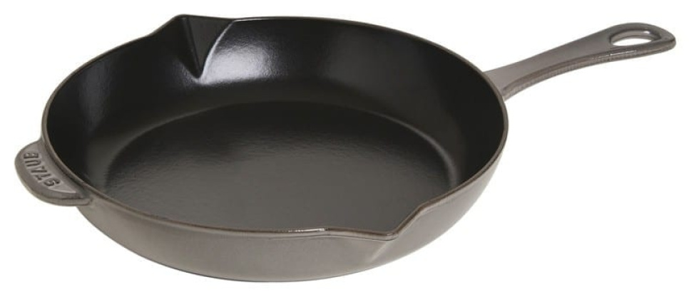 Gietijzeren braadpan, IJzeren handvat, 26cm, Grijs in de groep Koken / Koekenpan / Koekenpan bij The Kitchen Lab (1418-12949)