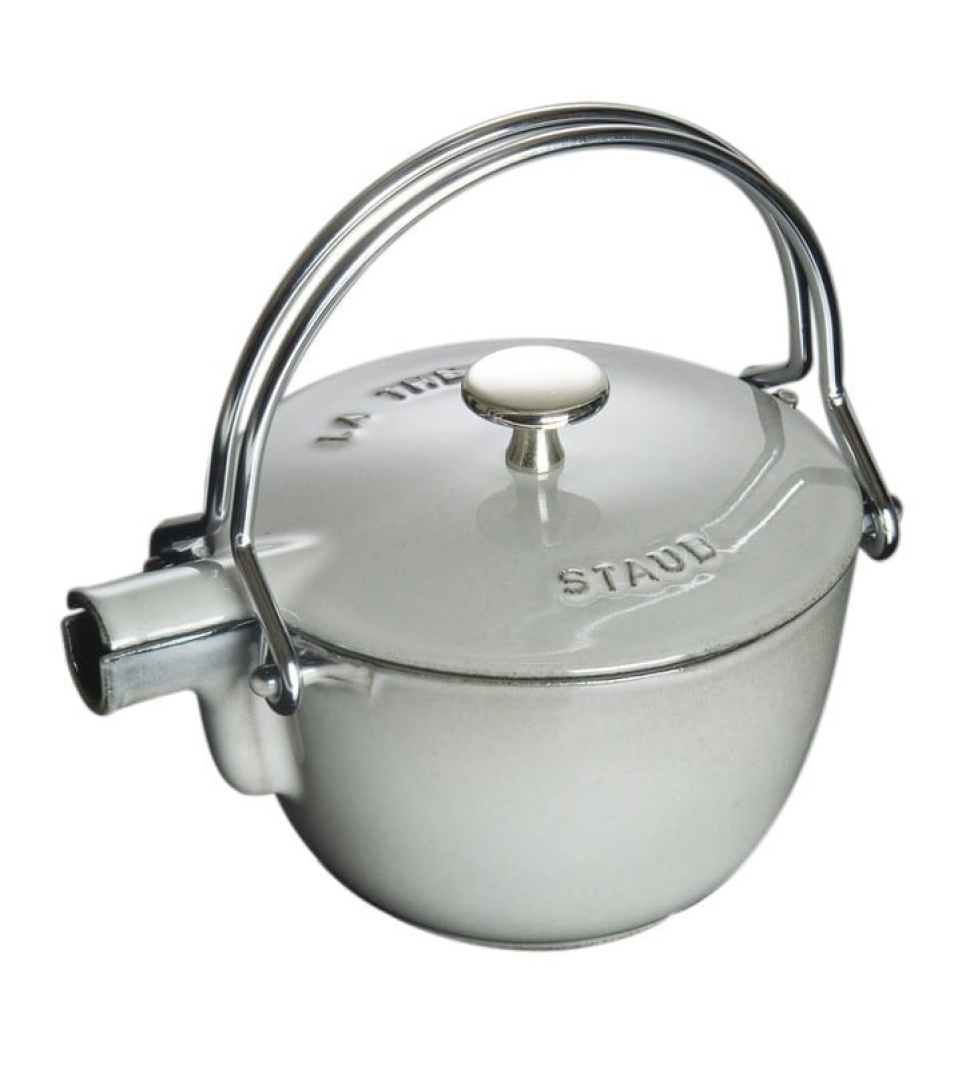 Gietijzeren theepot, 1,15 liter, grijs - Staub in de groep Thee & Koffie / Thee / Theepotten bij The Kitchen Lab (1418-12960)