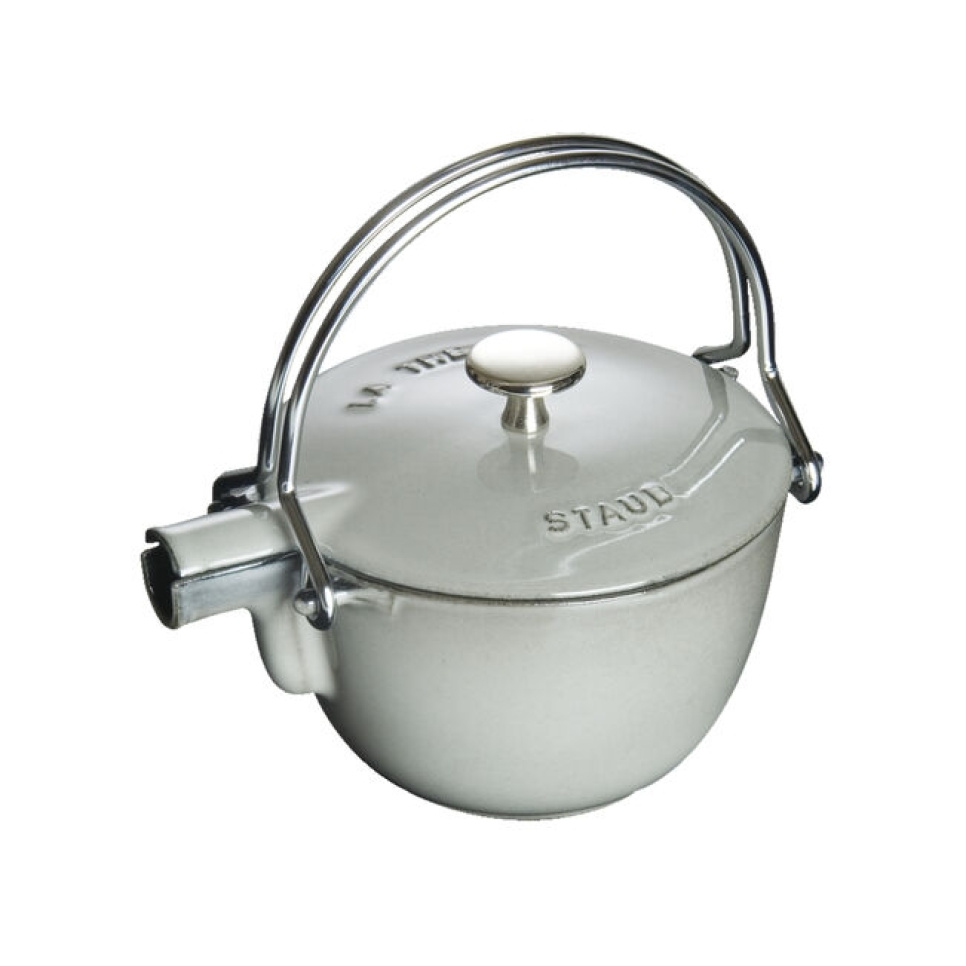 Theepot van Gietijzer, 1,15 liter, Grijs - Staub in de groep Thee & Koffie / Thee / Theepotten bij The Kitchen Lab (1418-12960)