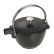 Gietijzeren theepot, 1,15 liter, zwart - Staub