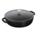 Hapjespan, Chistera, Zwart - Staub - 28 cm
