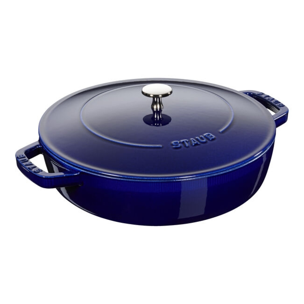 Hapjespan, Chistera, Blauw - Staub - 28 cm in de groep Koken / Koekenpan / Sauteerpan bij The Kitchen Lab (1418-13075)