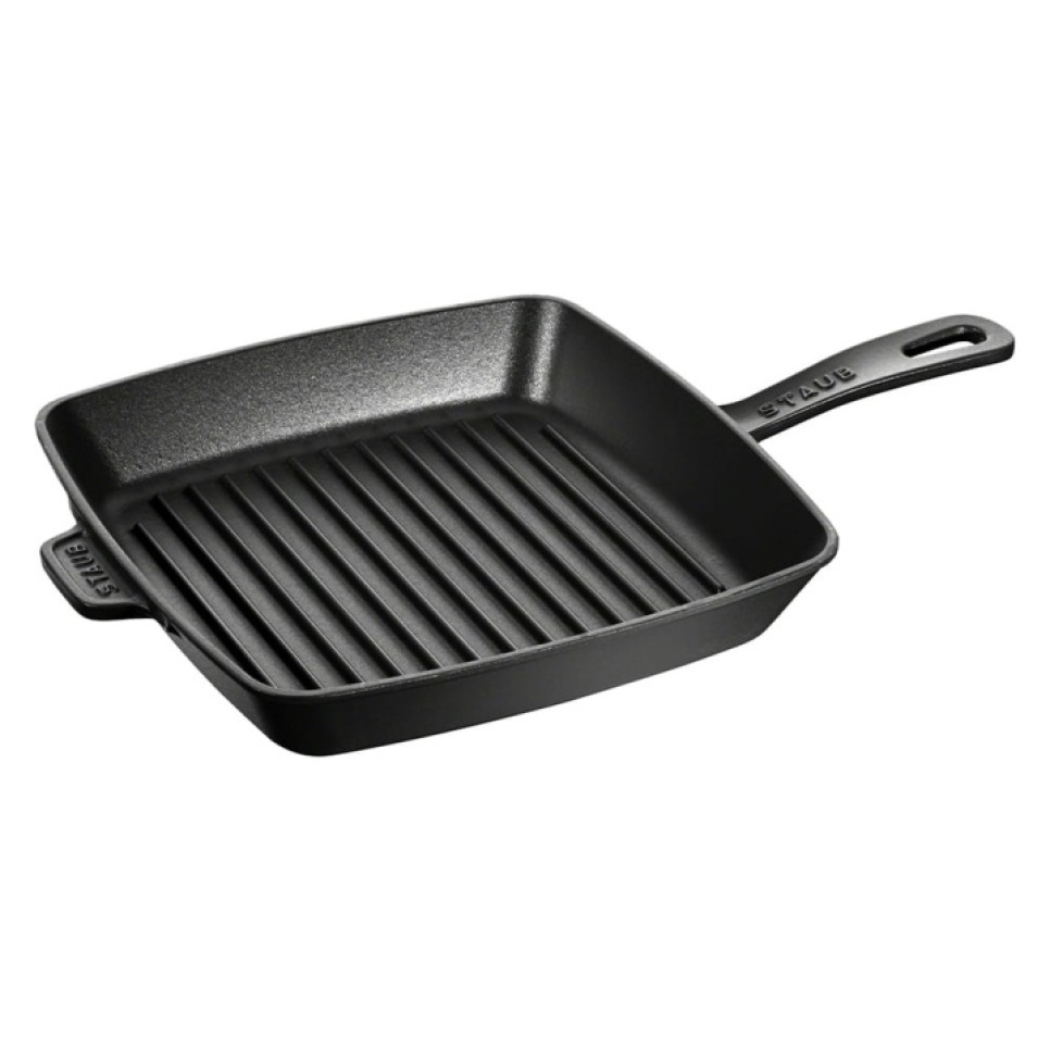 Gietijzeren Grillpan, Zwart - Staub in de groep Koken / Koekenpan / Grill pannen bij The Kitchen Lab (1418-17546)