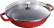 Wok met glazen deksel, rood - Staub