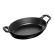 Ovale ovenschaal van gietijzer, Zwart - Staub