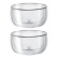 Glazen-coupe/dessertkom in dubbele muur glas, 280 ml, 2-pack, sorrento - Zwilling Glazen-coupe/dessertkom in dubbele muur glas, 280 ml, 2-pack, sorrento - Zwilling