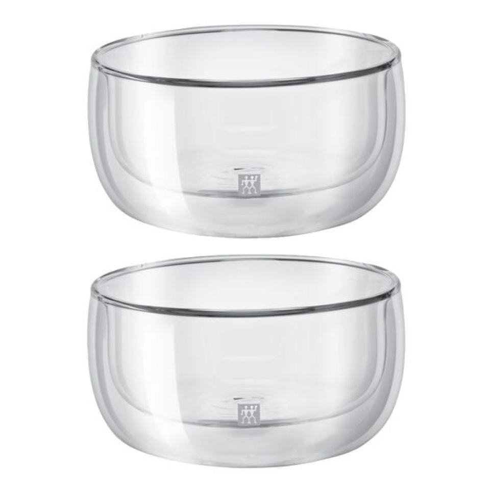 Glazen-coupe/dessertkom in dubbele muur glas, 280 ml, 2-pack, sorrento - Zwilling in de groep Tafelschikking / Borden, Kommen & Schotels / Kommen bij The Kitchen Lab (1418-27411)