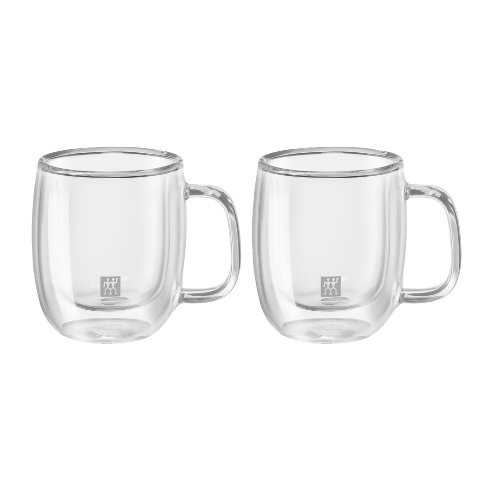 Espresso Cup in dubbele muur glas, 2-pack, sorrento - Zwilling in de groep Thee & Koffie / Koffie accessoires / Koffiekopjes bij The Kitchen Lab (1418-27412)