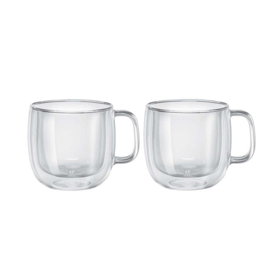 Cappuccino Cup/theekop in dubbele muur glas, 2-pack, sorrento - Zwilling in de groep Thee & Koffie / Koffie accessoires / Koffiekopjes bij The Kitchen Lab (1418-27413)