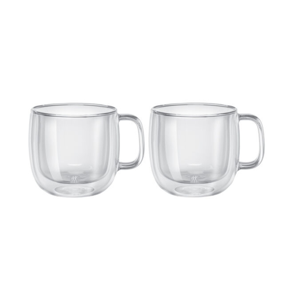 Cappuccinokop/Theekop van Dubbelwandig Glas, 2-pack, Sorrento - Zwilling in de groep Thee & Koffie / Koffie accessoires / Koffiekopjes bij The Kitchen Lab (1418-27413)