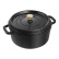 Geëmailleerde Gietijzeren Pan, Zwart - Staub