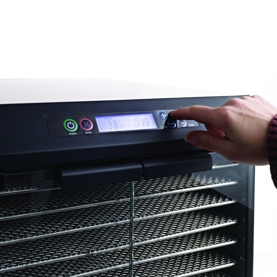 RVS droogkast PRO EXC10EL, 10 bakjes - Excalibur