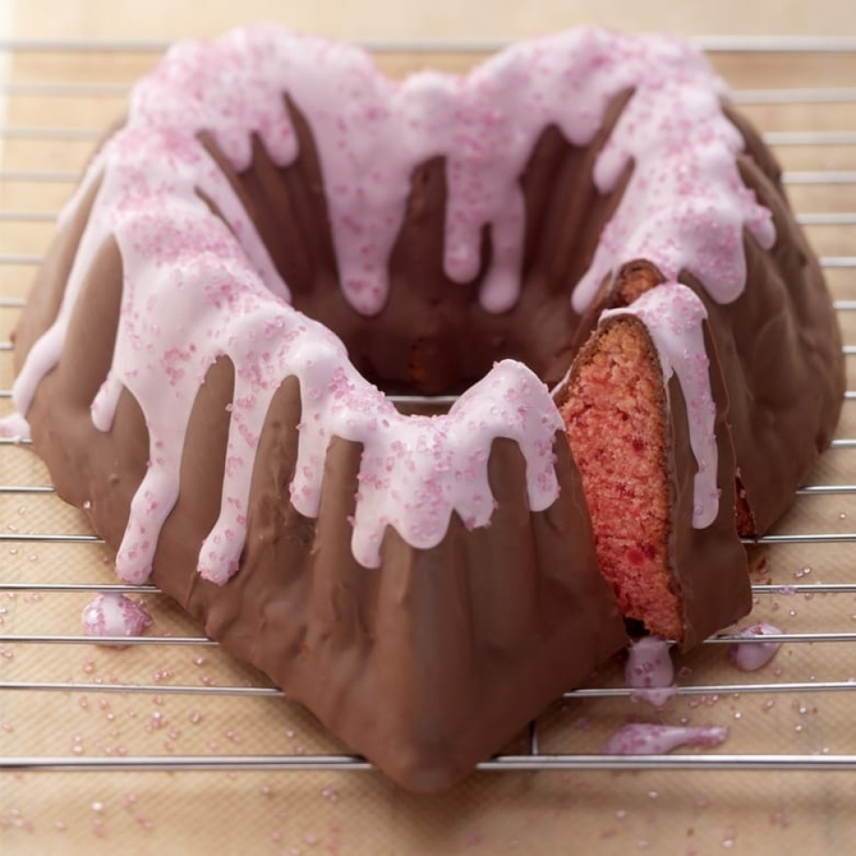 Bakvorm, Elegant Heart Bundt - Nordic Ware