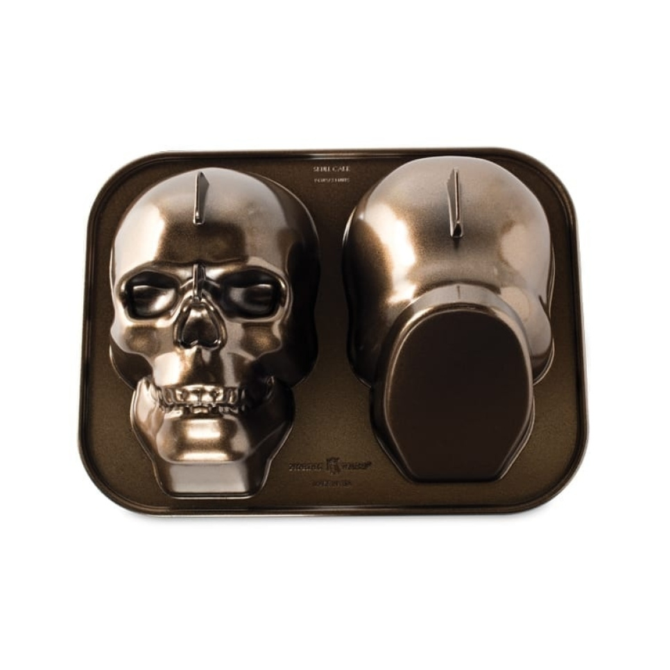 Bakvorm, Haunted Skull Pan - Nordic Ware in de groep Bakken / Bakvormen / Taartvormen bij The Kitchen Lab (1422-14039)