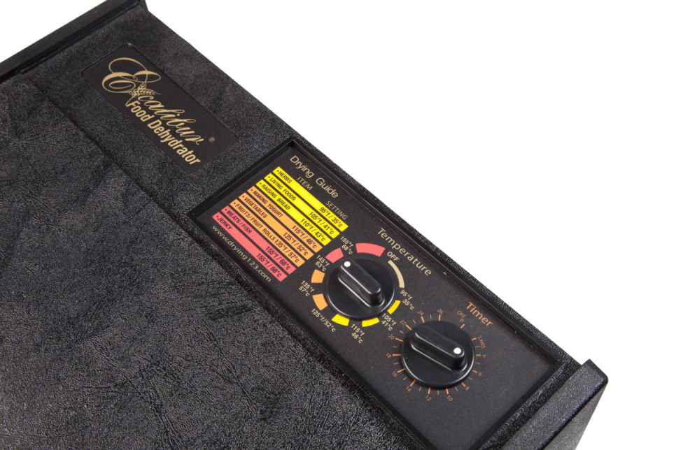 Droogkast met 9 bakken 4926T, Zwart/zwart - Excalibur Droogkast met 9 bakken 4926T, Zwart/zwart - Excalibur