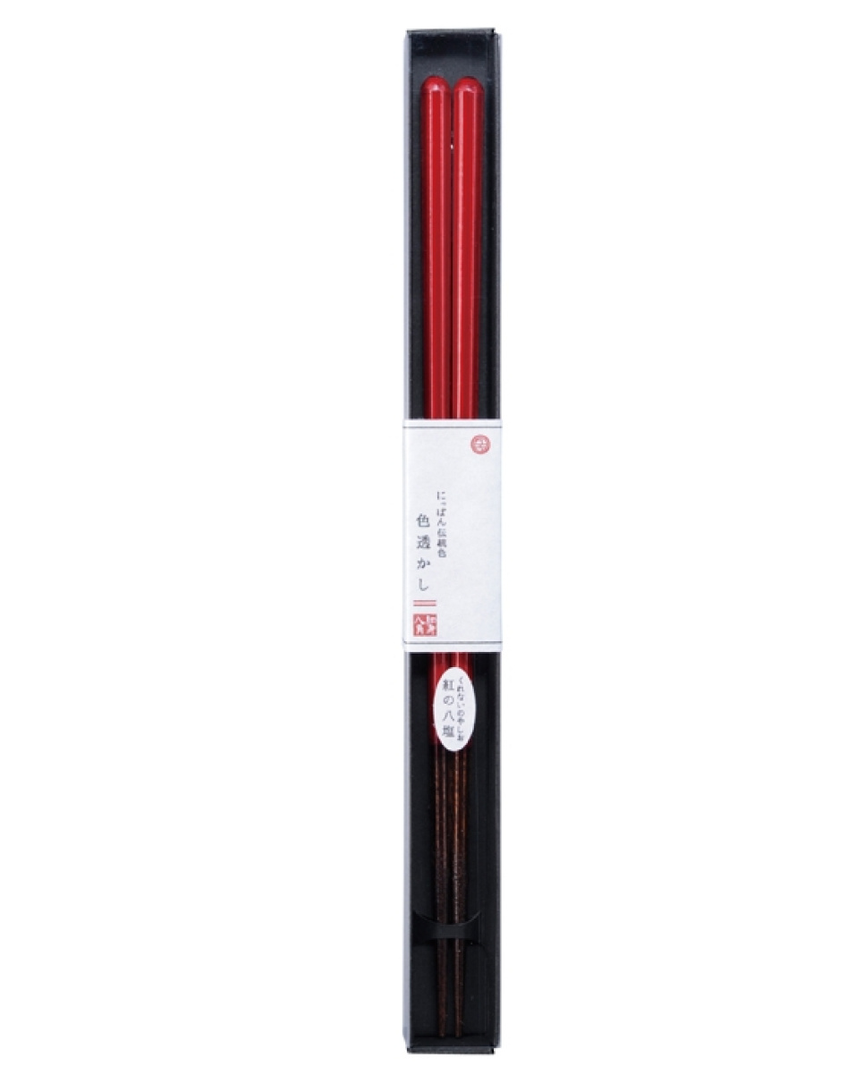 Eetstokjes, Irosukashi Kurenaino Yashio Rood - Kawai Eetstokjes, Irosukashi Kurenaino Yashio Rood - Kawai