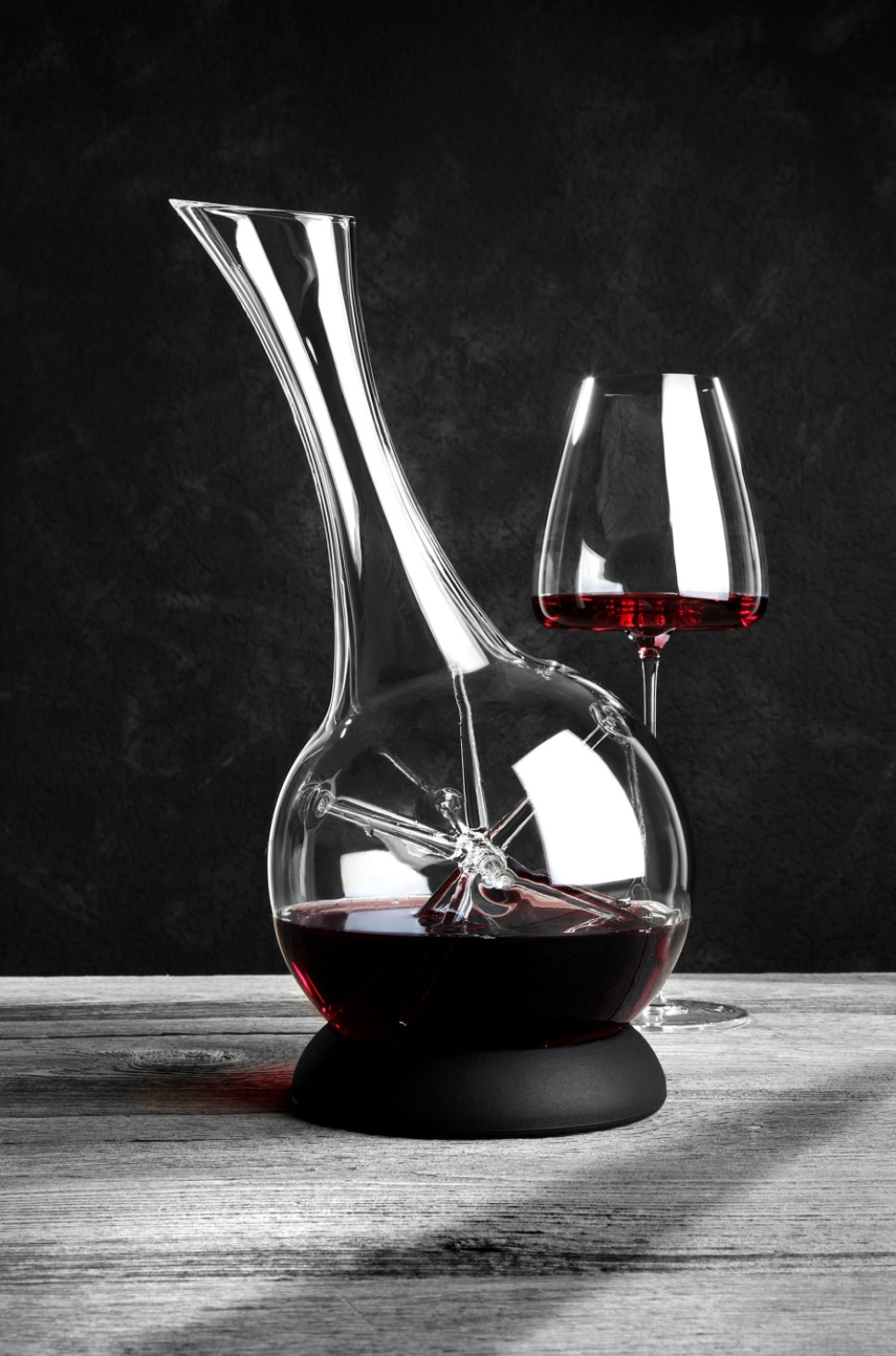 Decanteerkaraf, Star met siliconen ring - Zieher