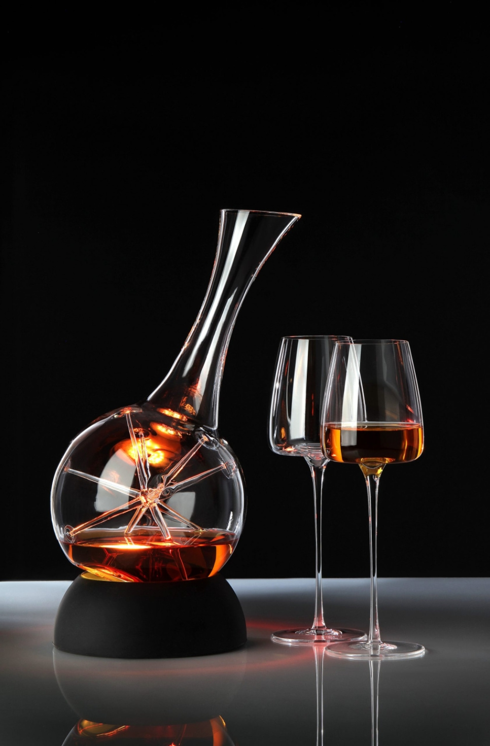 Decanteerkaraf, Star met siliconen ring - Zieher