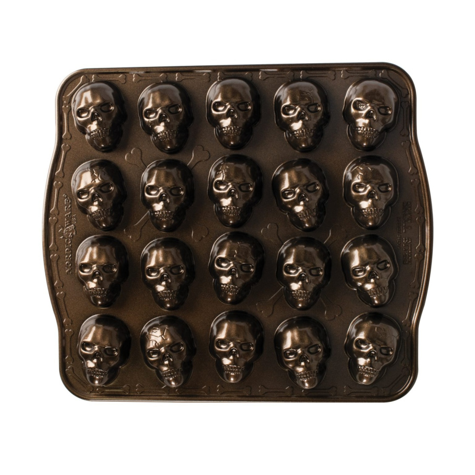 Bakblik, Skull Bites - Nordic Ware in de groep Bakken / Bakvormen bij The Kitchen Lab (1422-25350)