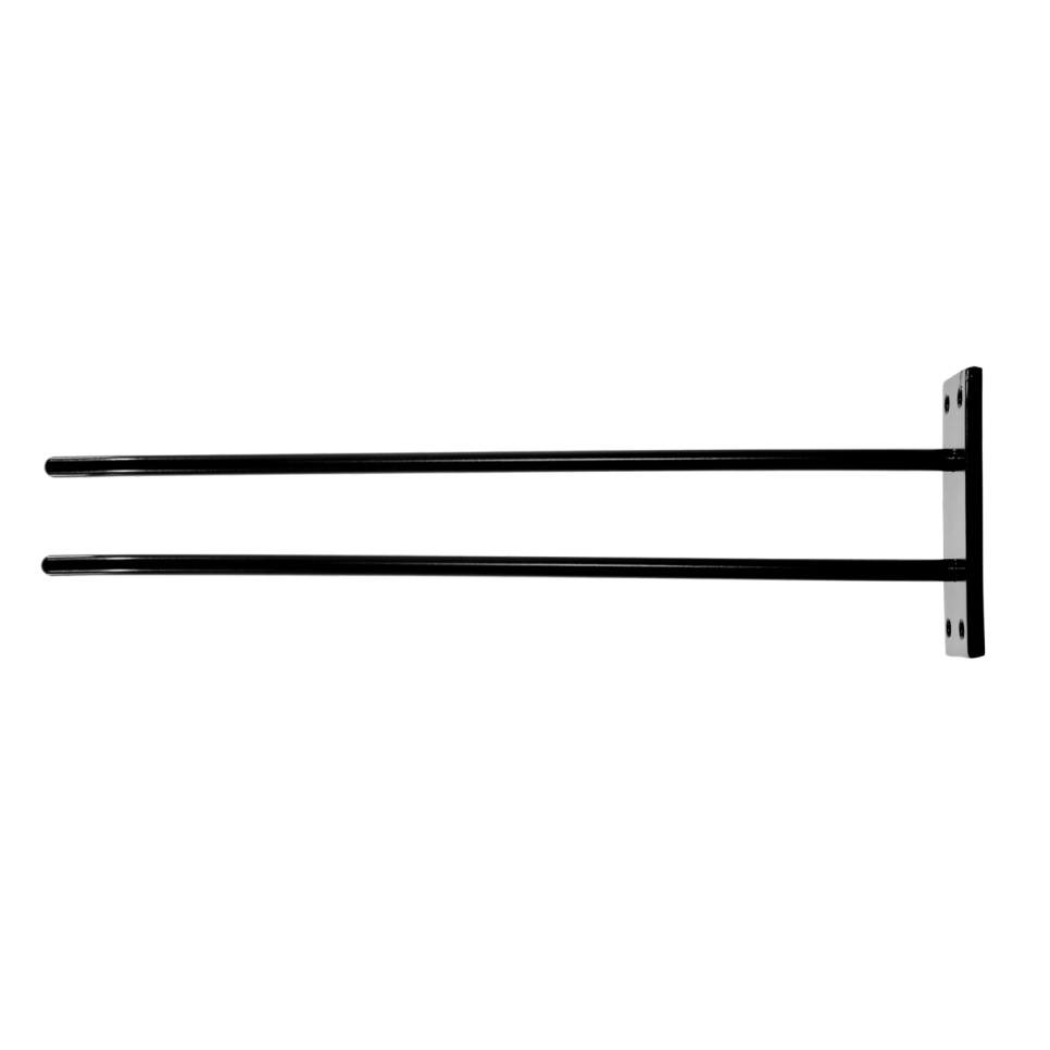 Glazen hanger voor wandmontage - zwart, 3 glazen - Hippie de Luxe Glazen hanger voor wandmontage - zwart, 3 glazen - Hippie de Luxe